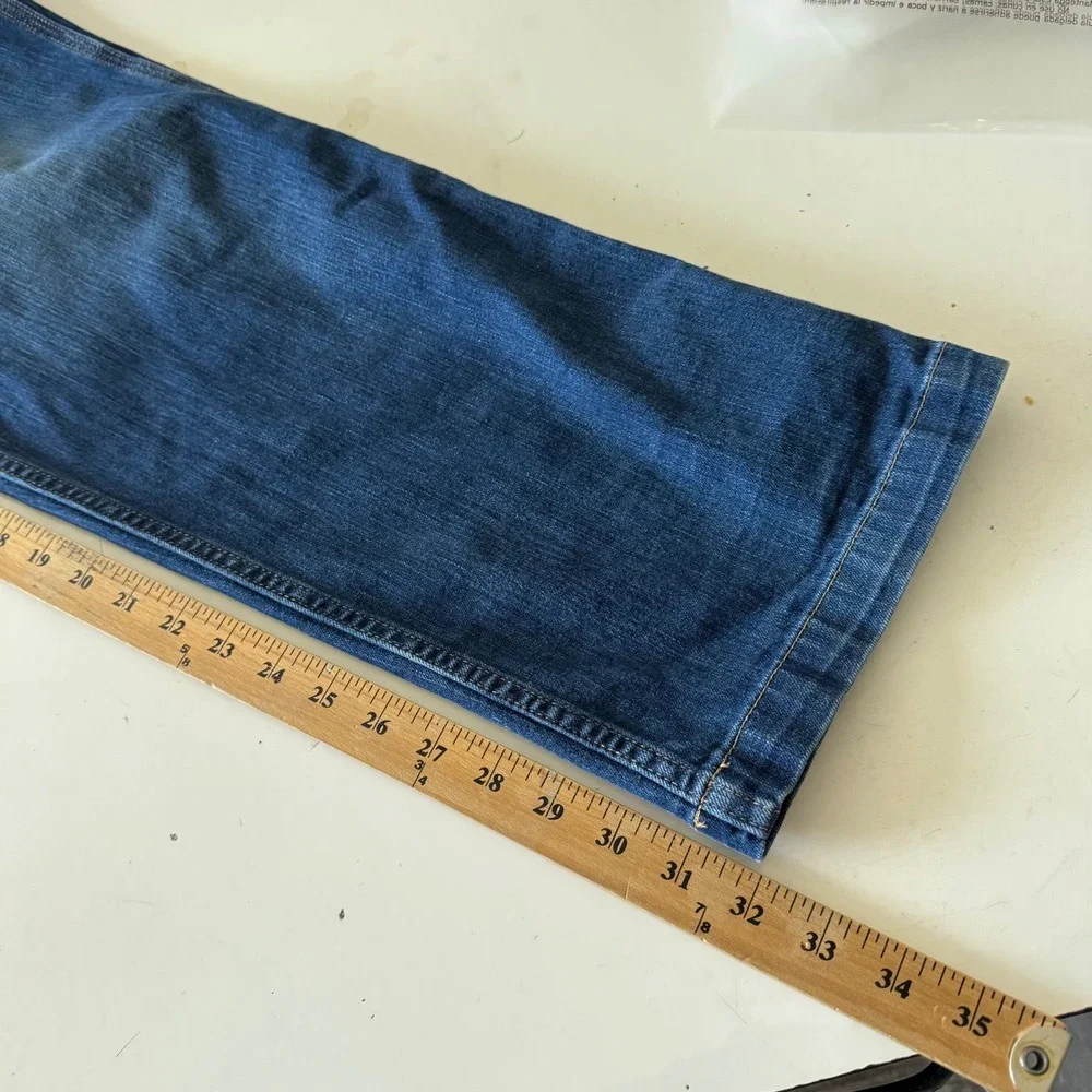 Carhartt Mens 42 x 32 Relaxed Fit Carpenter Jeans Blue Denim Utility 102808-498
